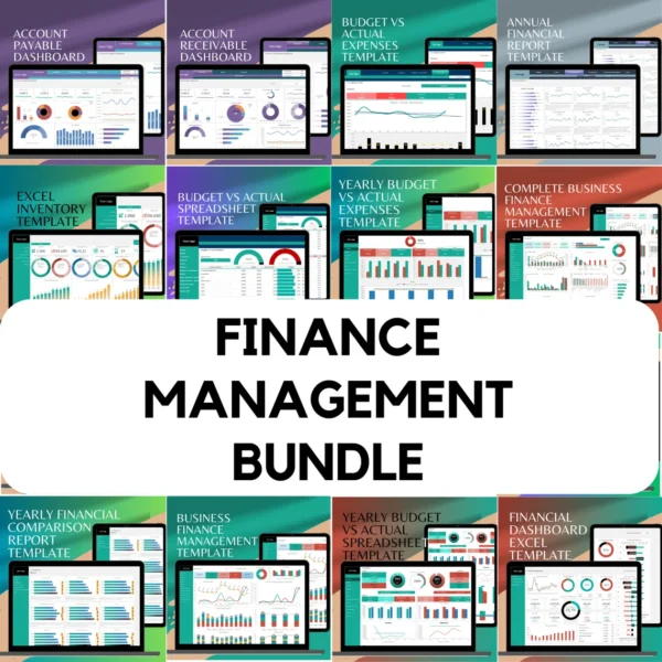 Financial Templates & Dashboard (Excel and Google sheet)